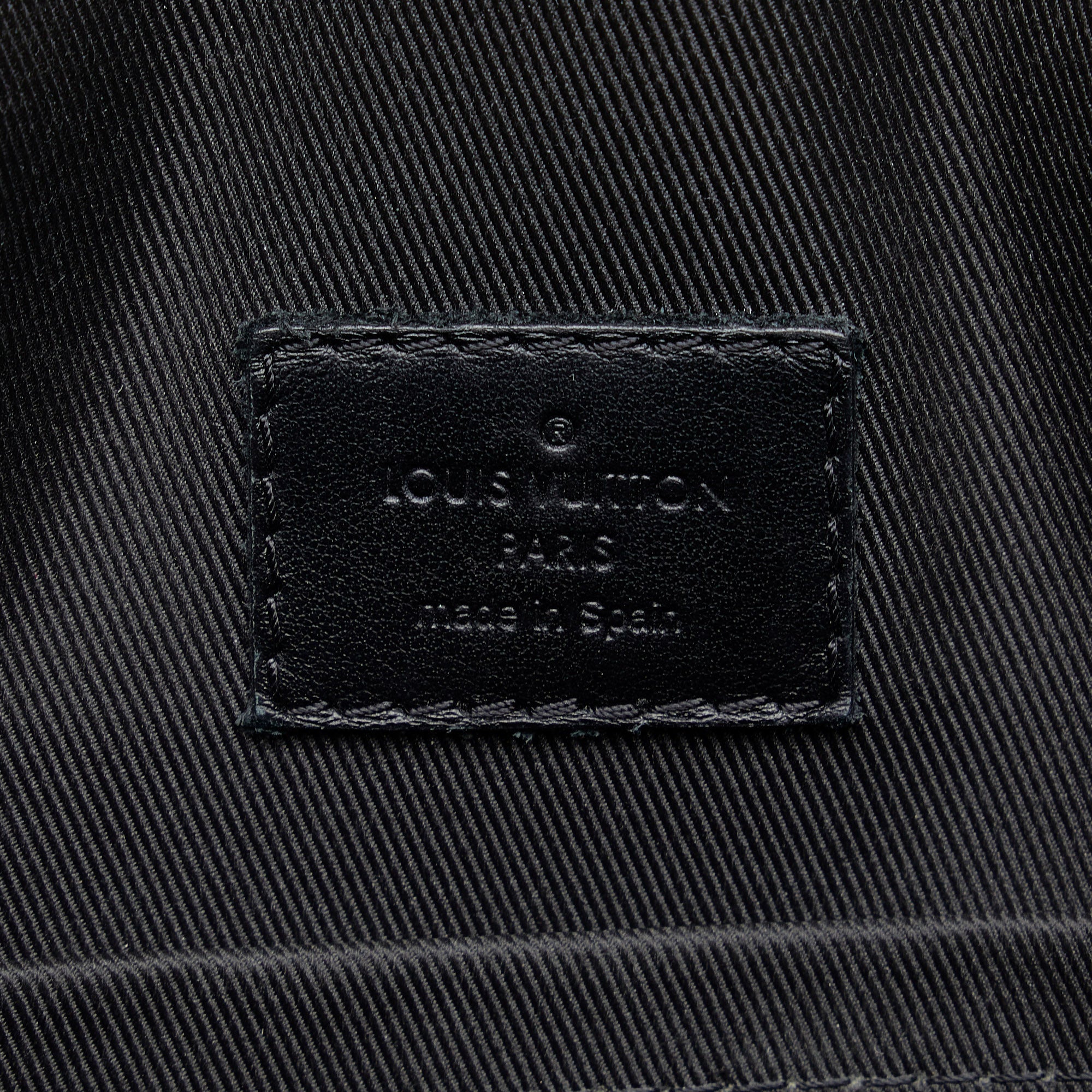 Black Louis Vuitton Monogram Shadow Sprinter Messenger Bag