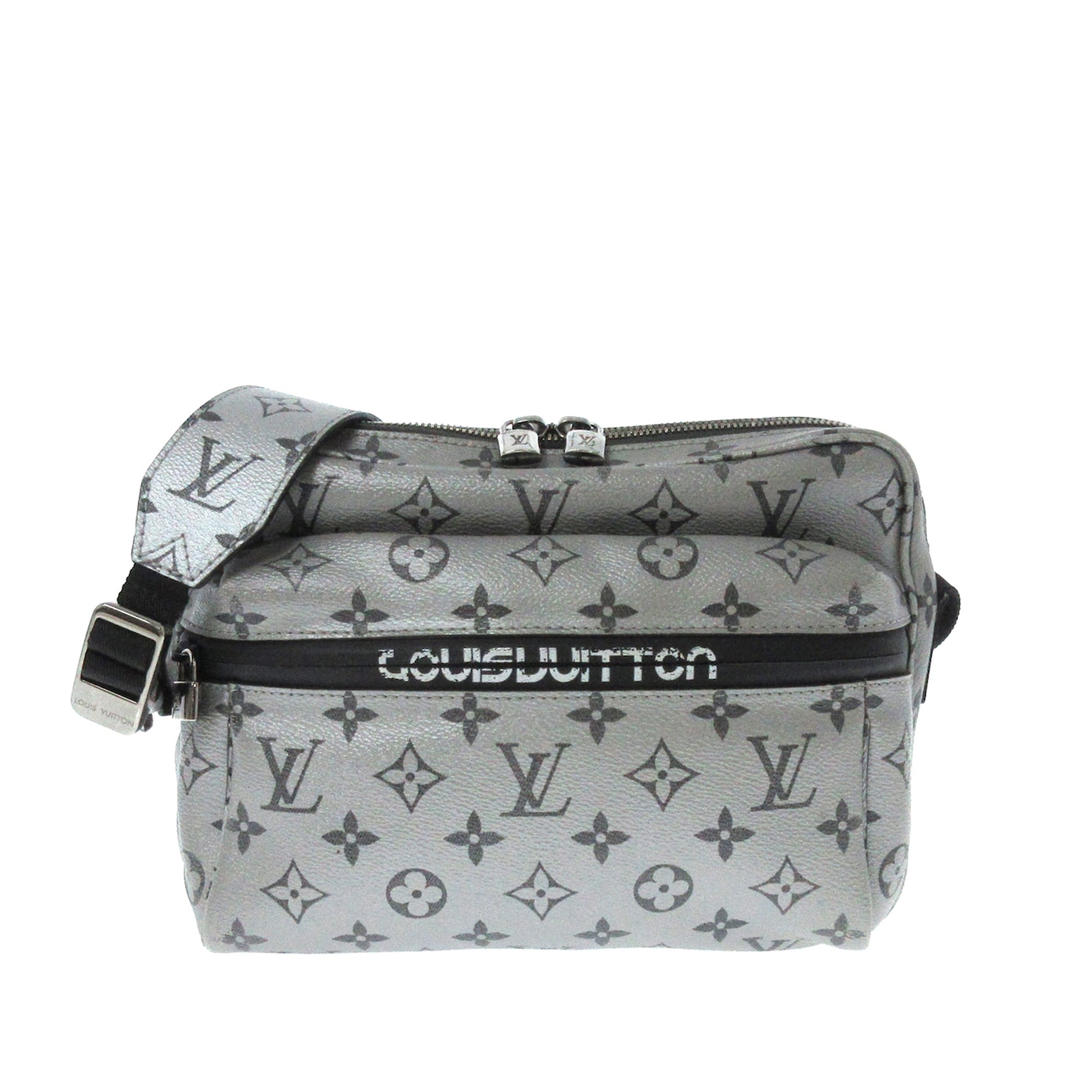 Silver Louis Vuitton Limited Edition Outdoor Reflect Crossbody Bag