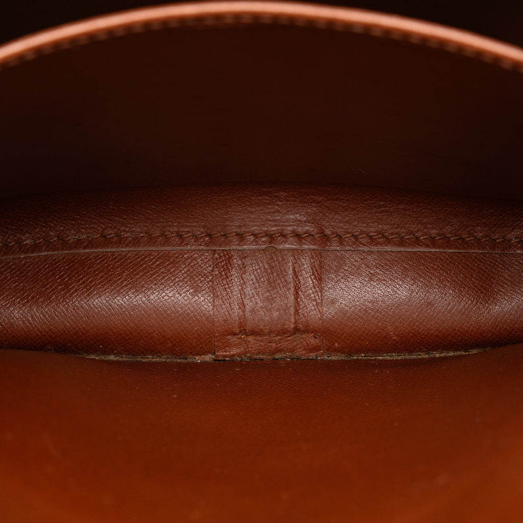 Brown Louis Vuitton Monogram Cartouchiere MM Crossbody Bag