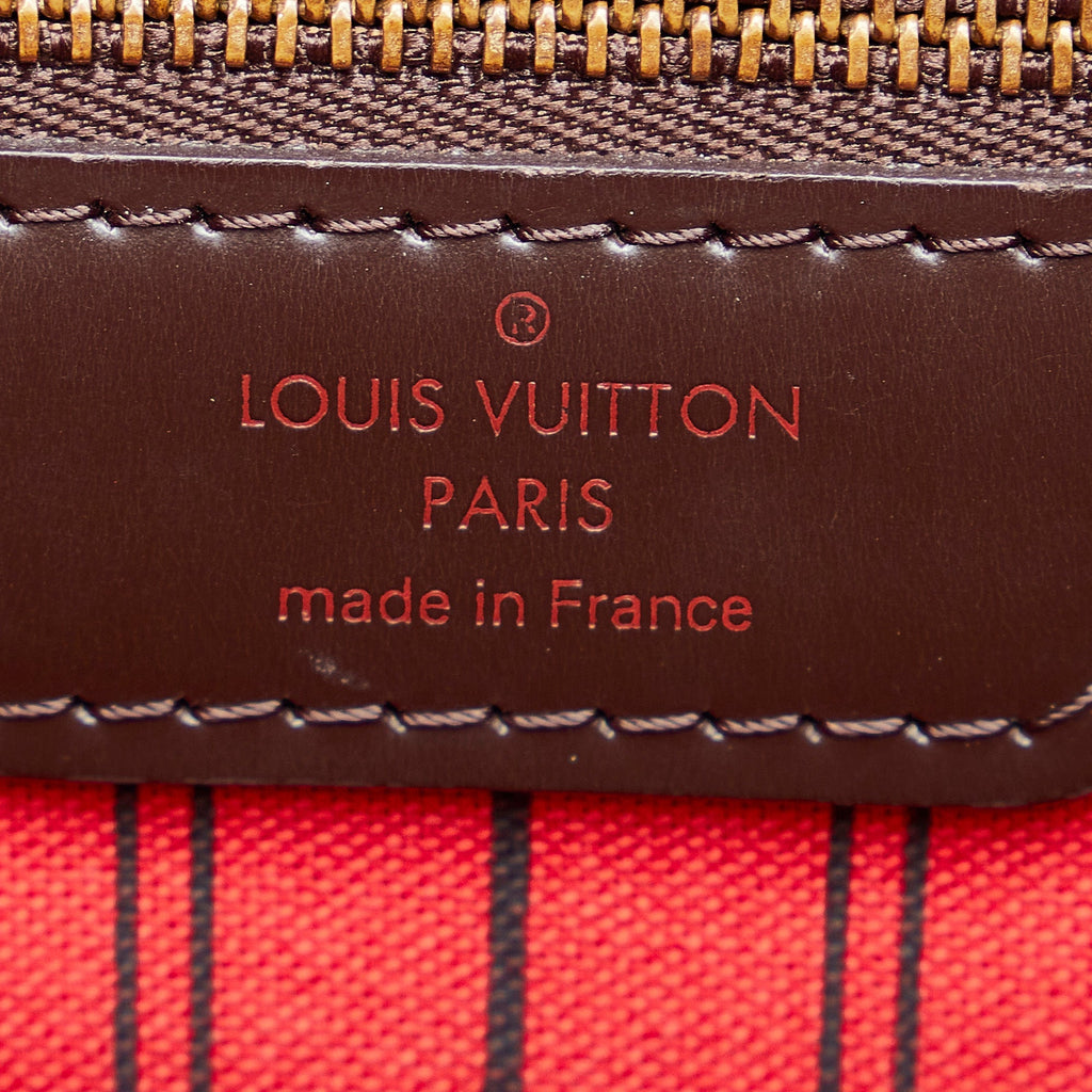 Louis Vuitton Neverfull MM Damier Ebene Canvas