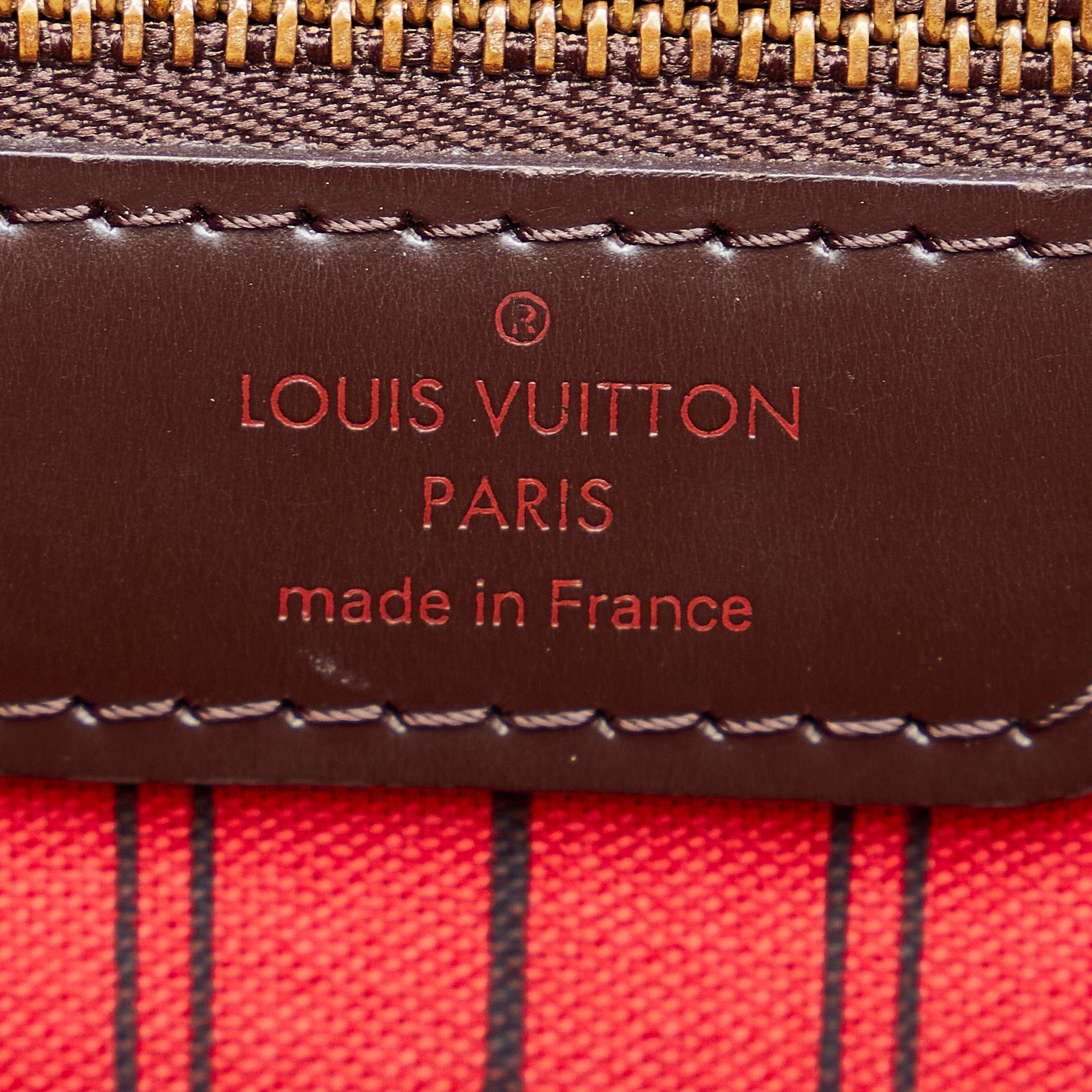 Louis Vuitton Neverfull MM Damier Ebene Canvas