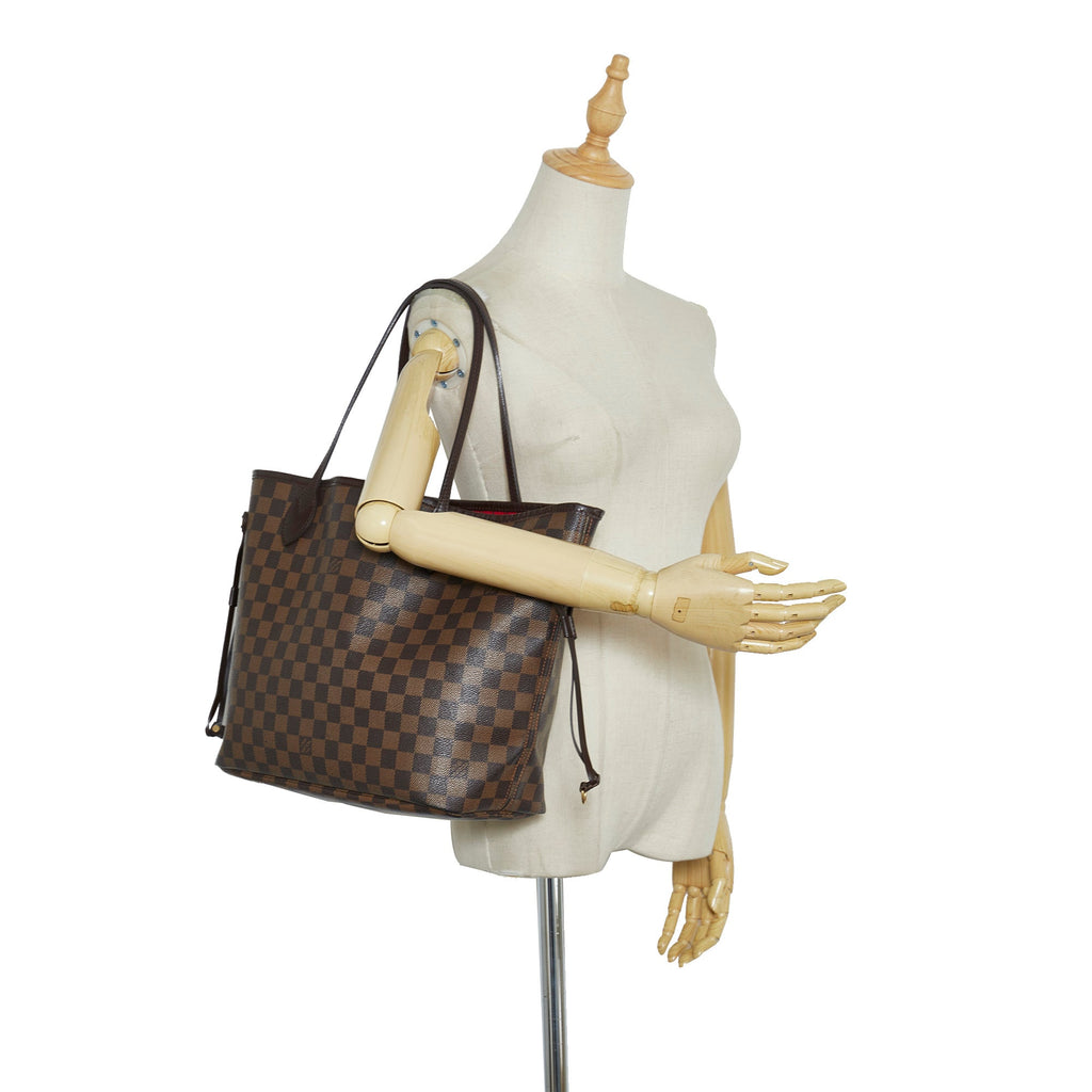 Louis Vuitton Neverfull MM Damier Ebene Canvas