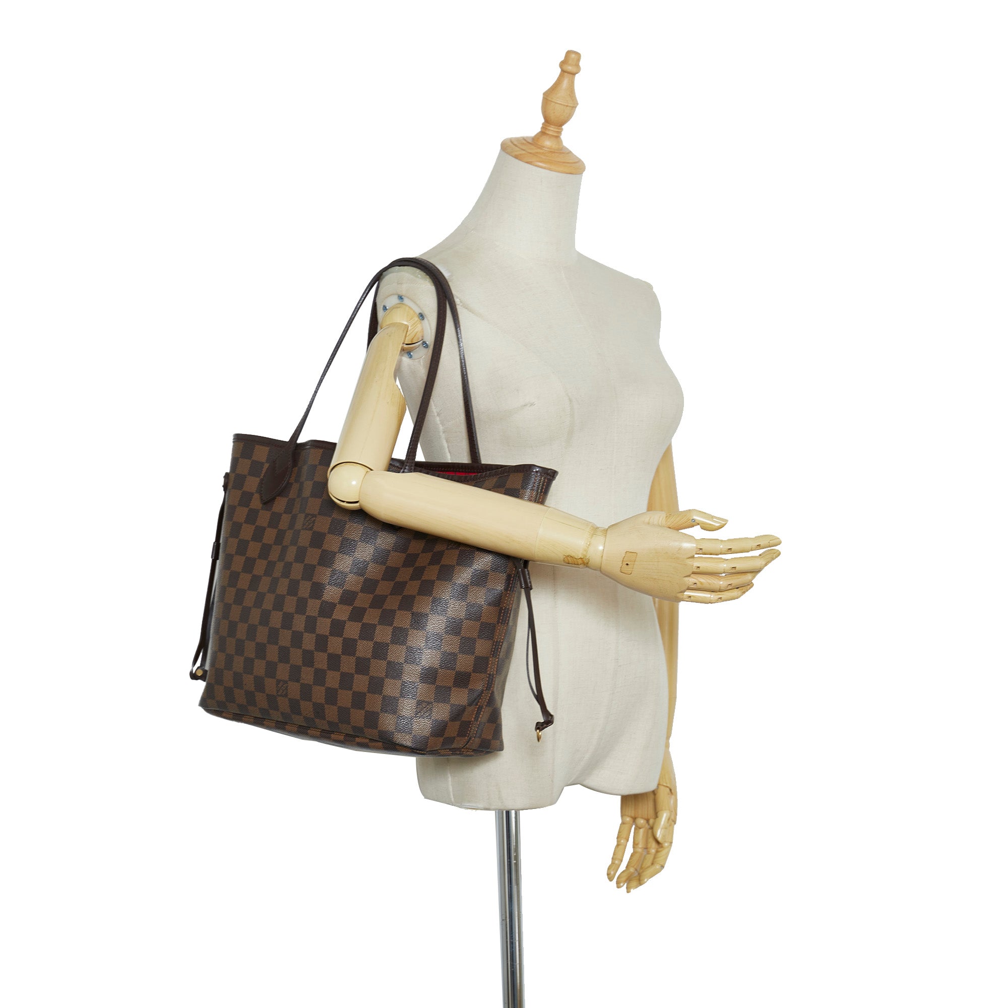 Louis Vuitton Neverfull MM Damier Ebene Canvas