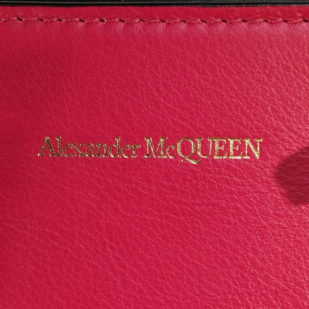 Black Alexander McQueen The Tall Story Bicolor Tote