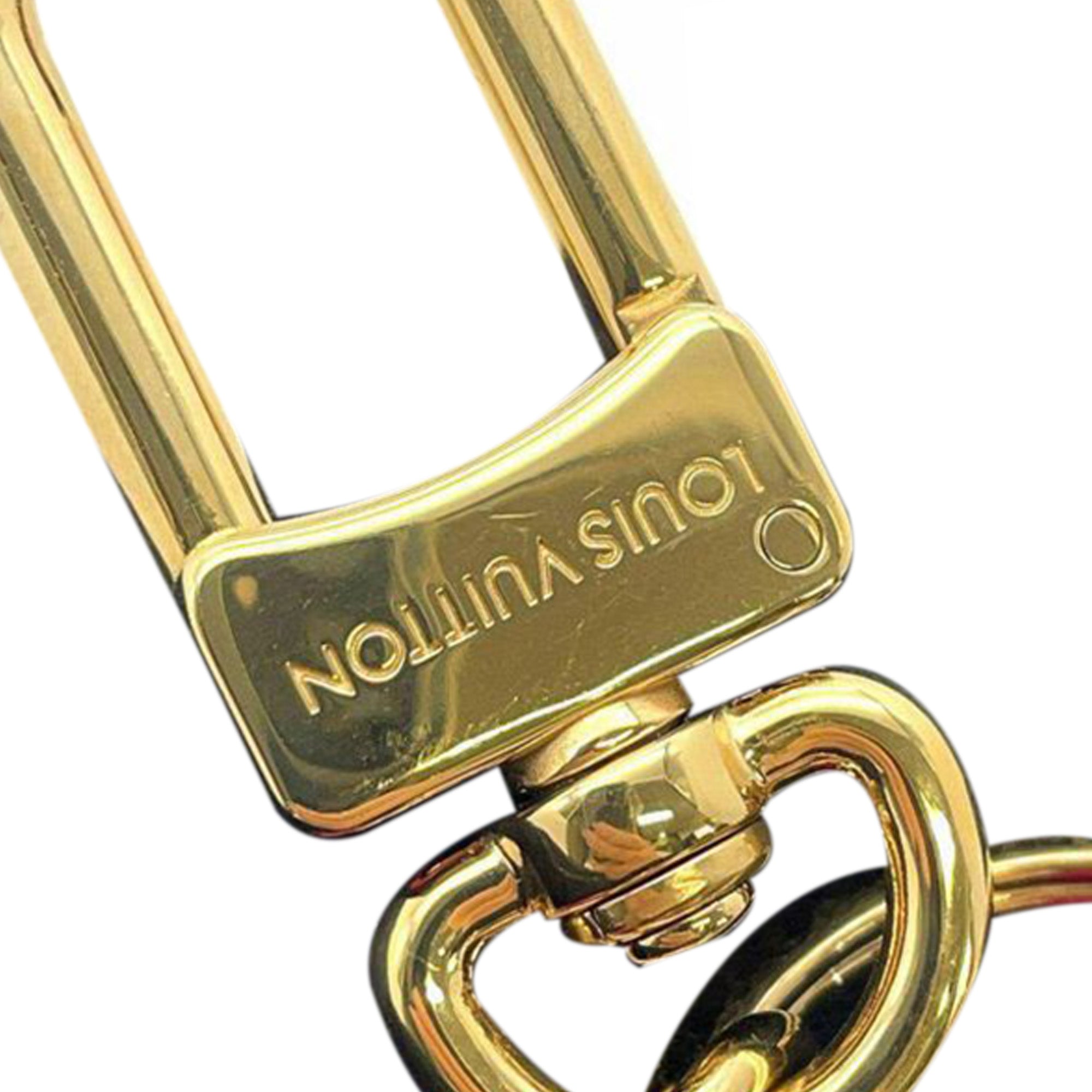 Gold Louis Vuitton Beloved Family Key Holder