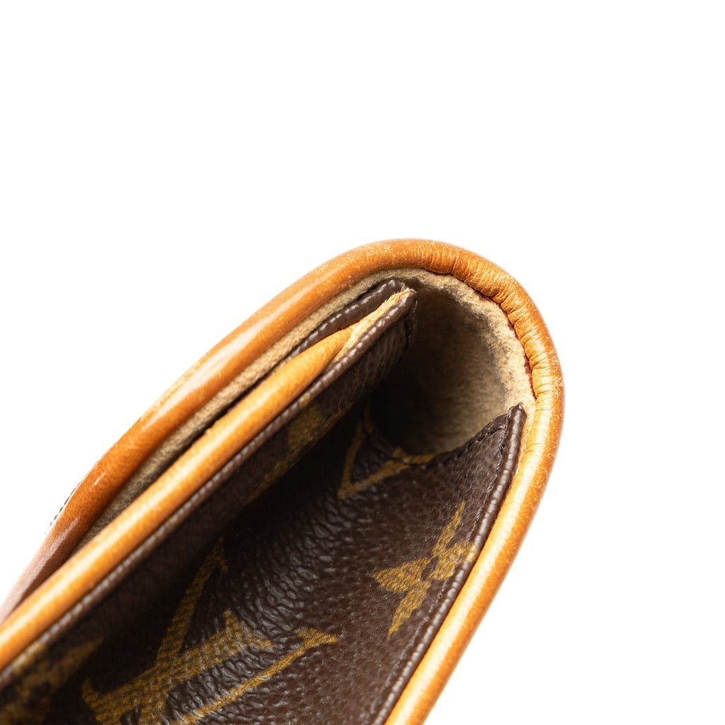 Brown Louis Vuitton Monogram Pochette Florentine Belt Bag