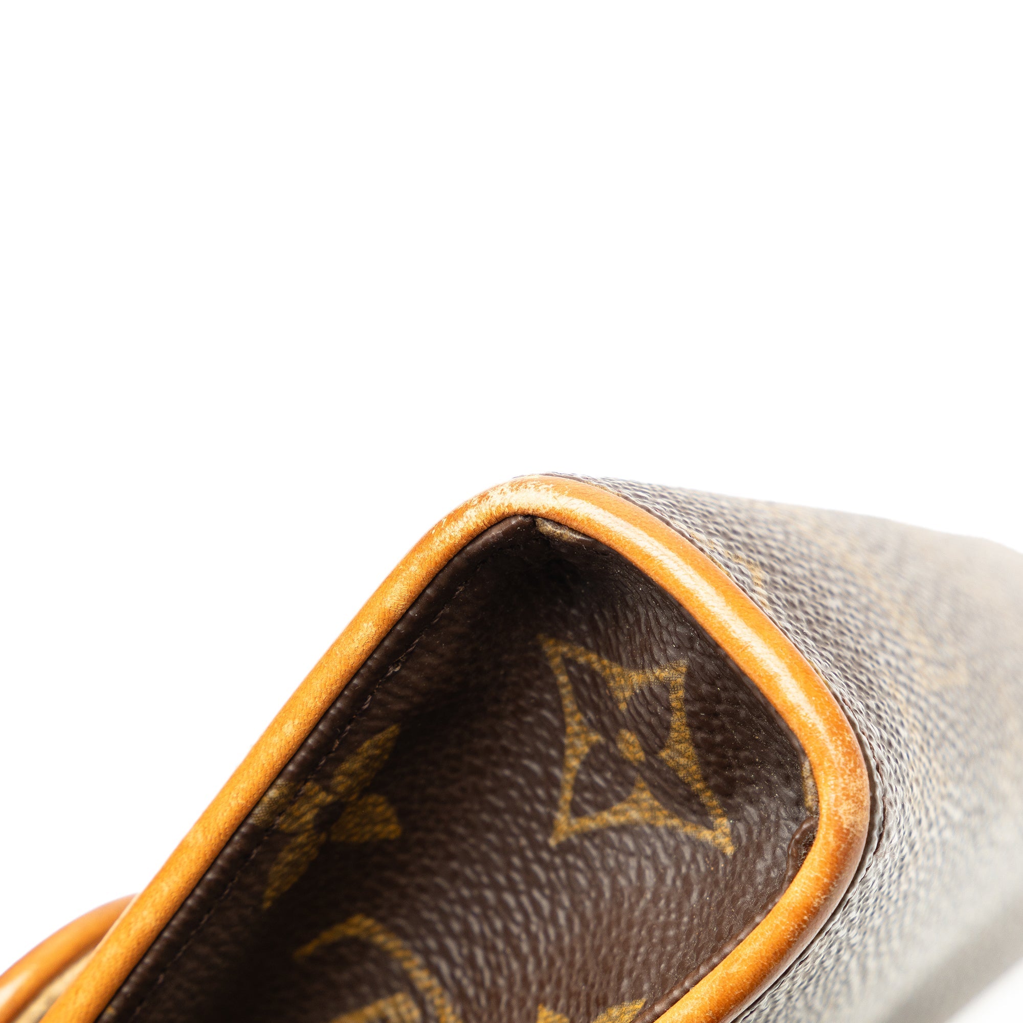 Brown Louis Vuitton Monogram Pochette Florentine Belt Bag