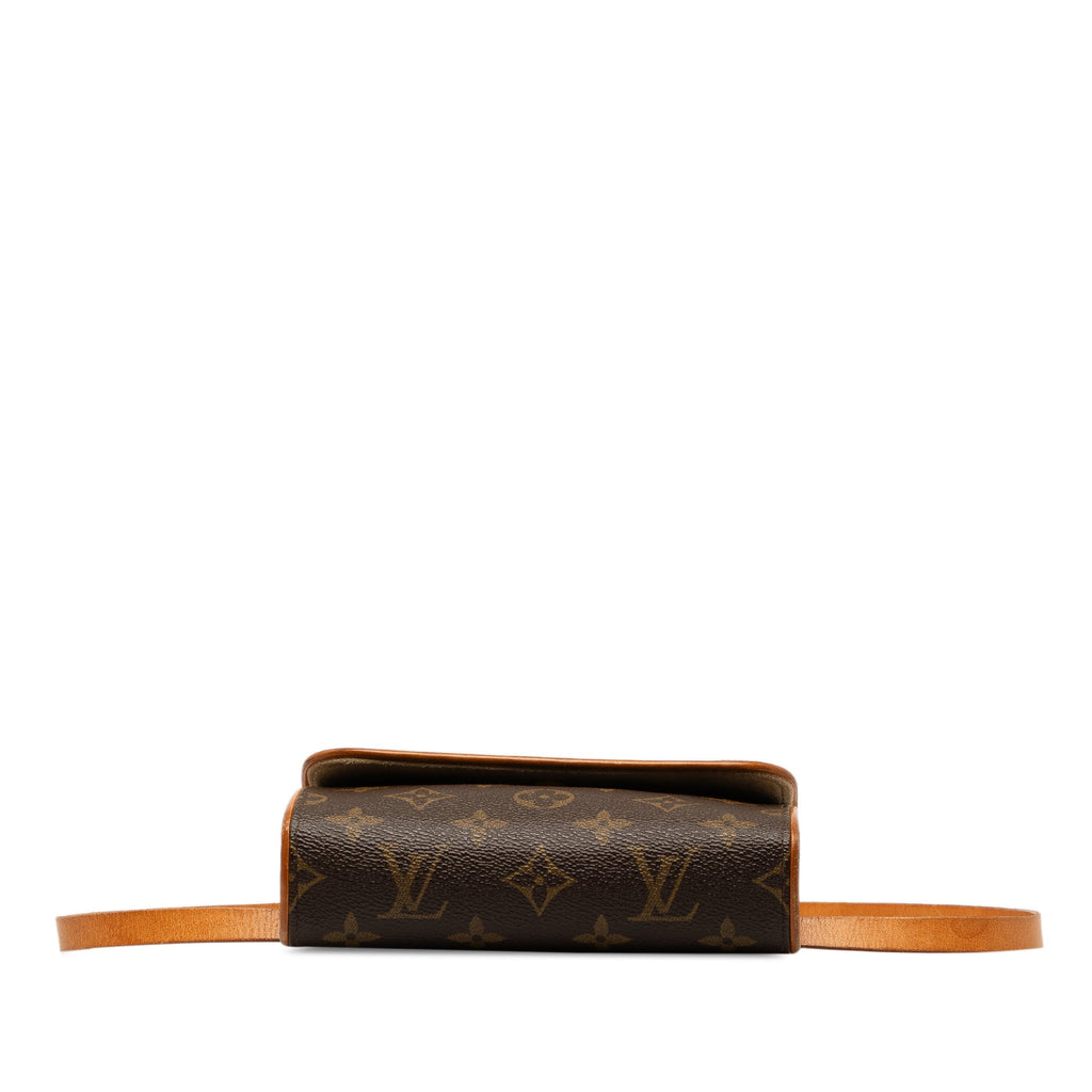 Brown Louis Vuitton Monogram Pochette Florentine Belt Bag