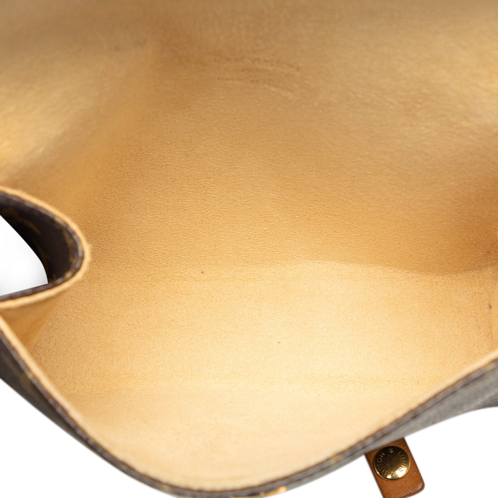 Brown Louis Vuitton Monogram Pochette Florentine Belt Bag