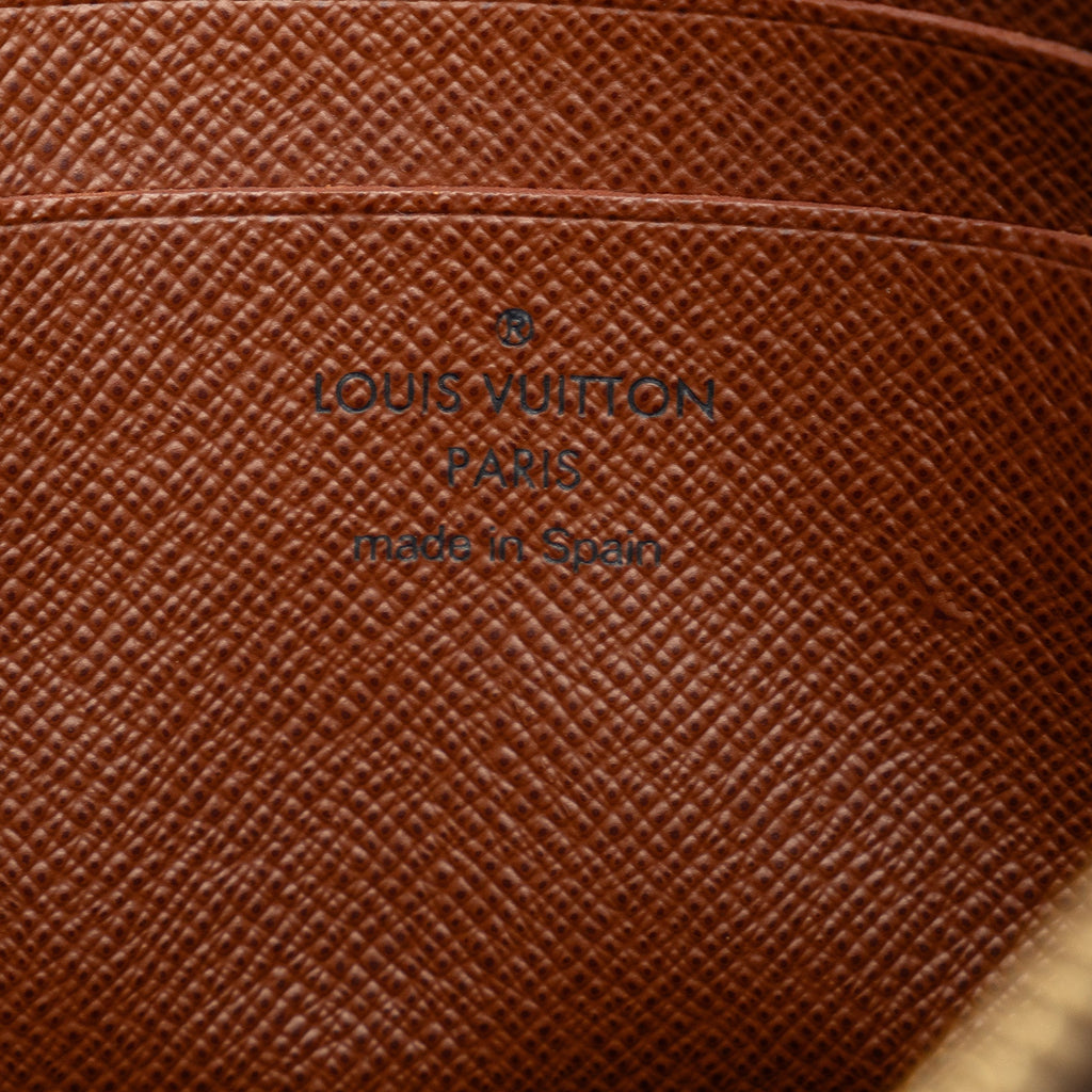 Brown Louis Vuitton Monogram Legacy Chain Clutch