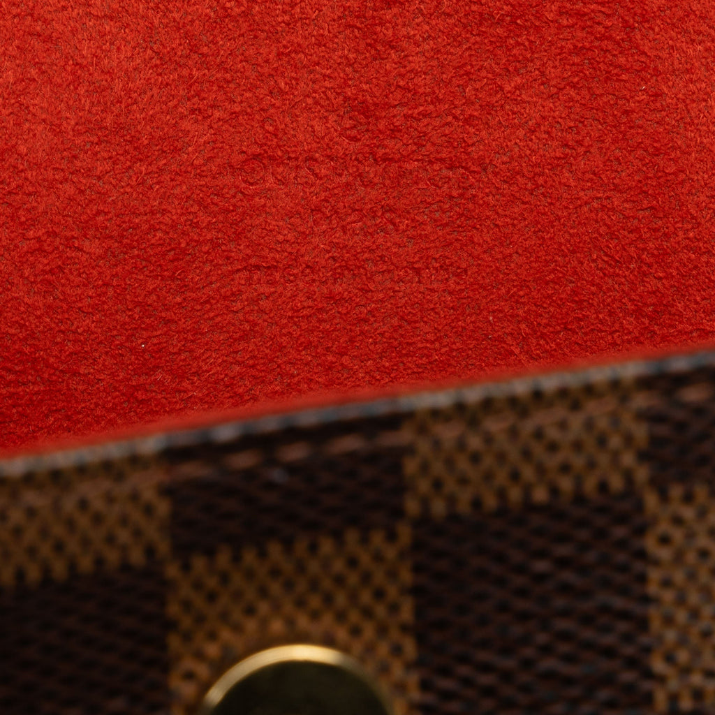 Brown Louis Vuitton Damier Ebene Pochette Florentine Belt Bag