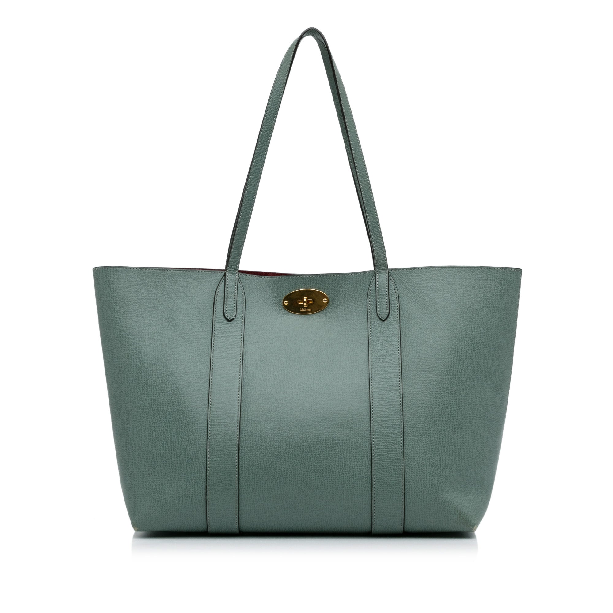 Green Mulberry Bayswater Tote Bag