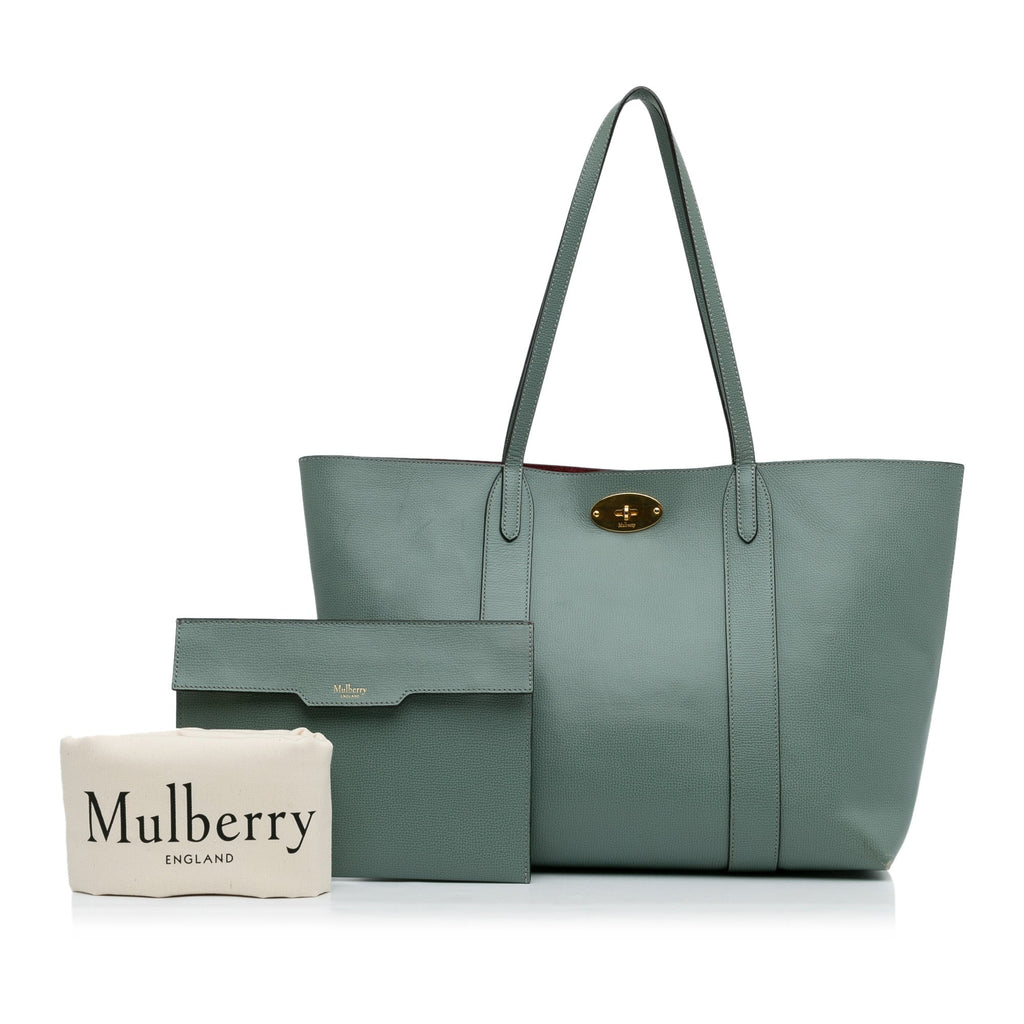 Green Mulberry Bayswater Tote Bag