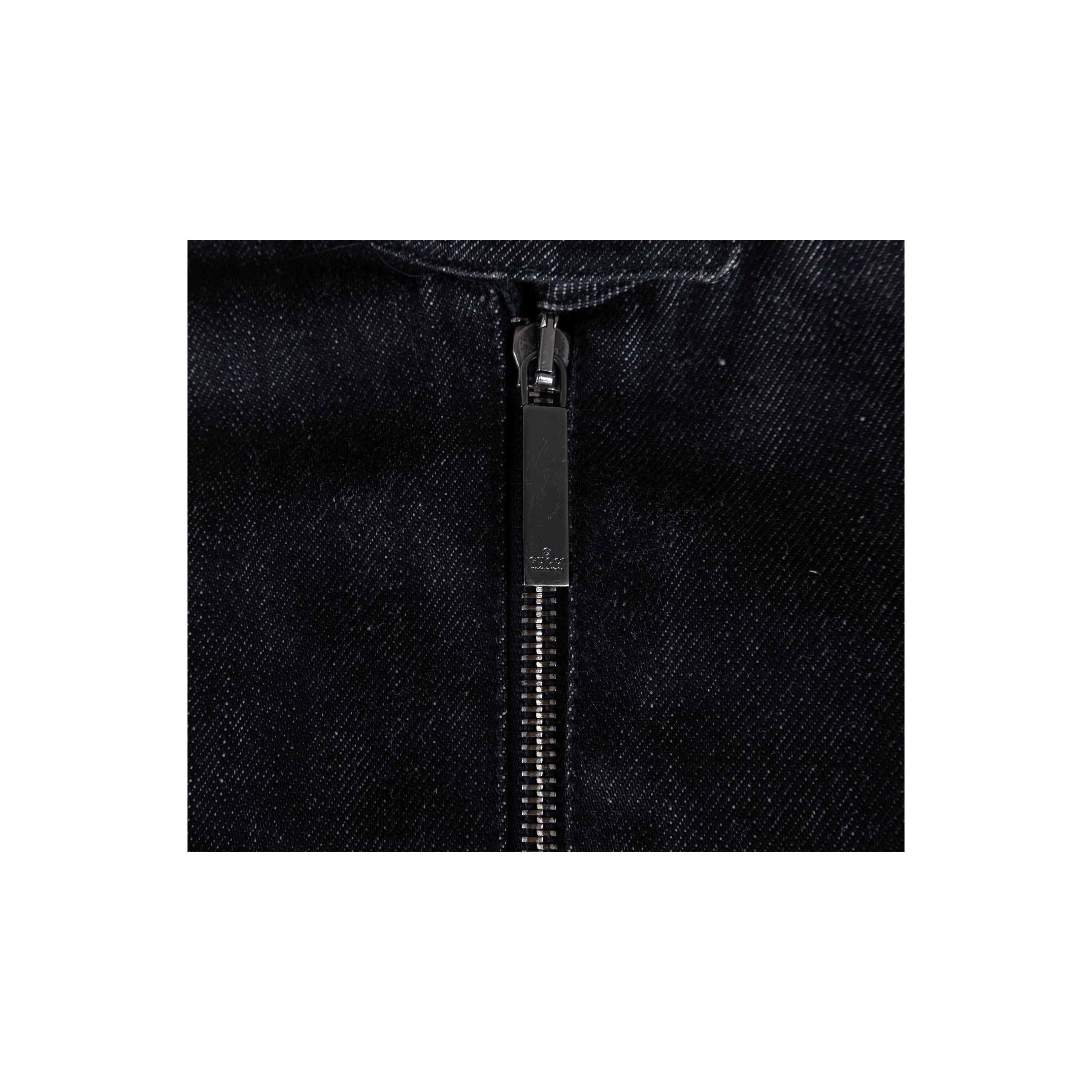 Gucci Denim Biker Jacket - '10s