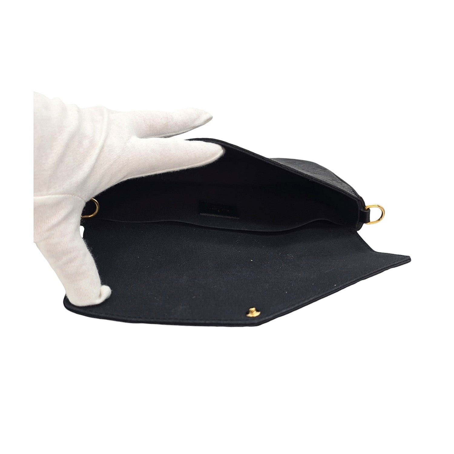 Louis Vuitton Monogram Empreinte Felicie Pochette with Zip Insert