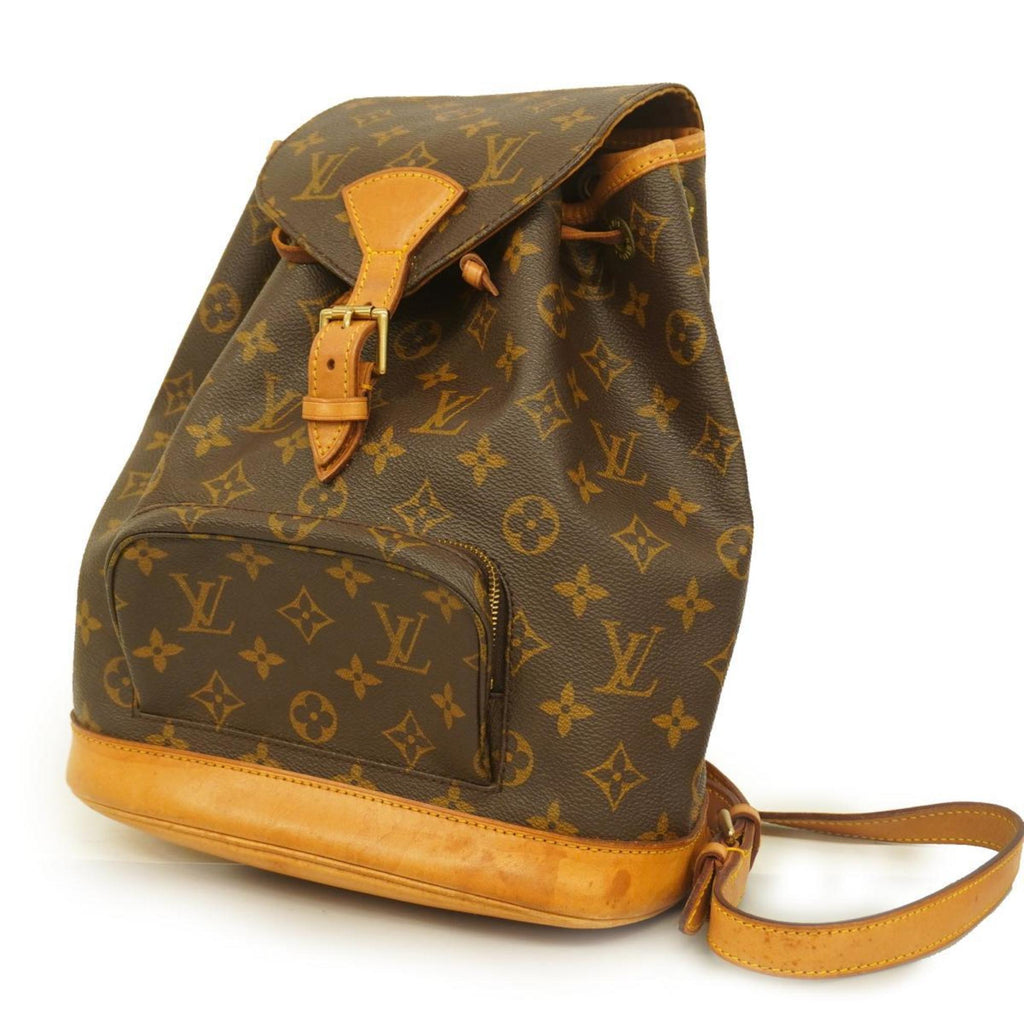 Louis Vuitton Montsouris  Canvas Backpack Bag ()