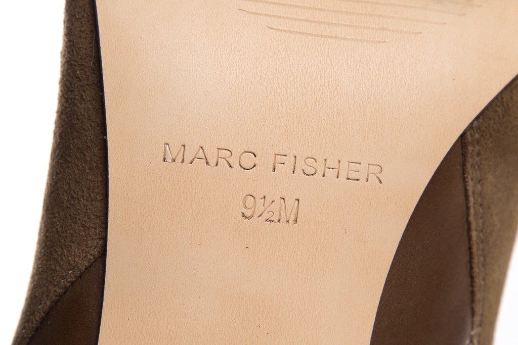 Marc Fisher Taupe Booties SZ 9.5