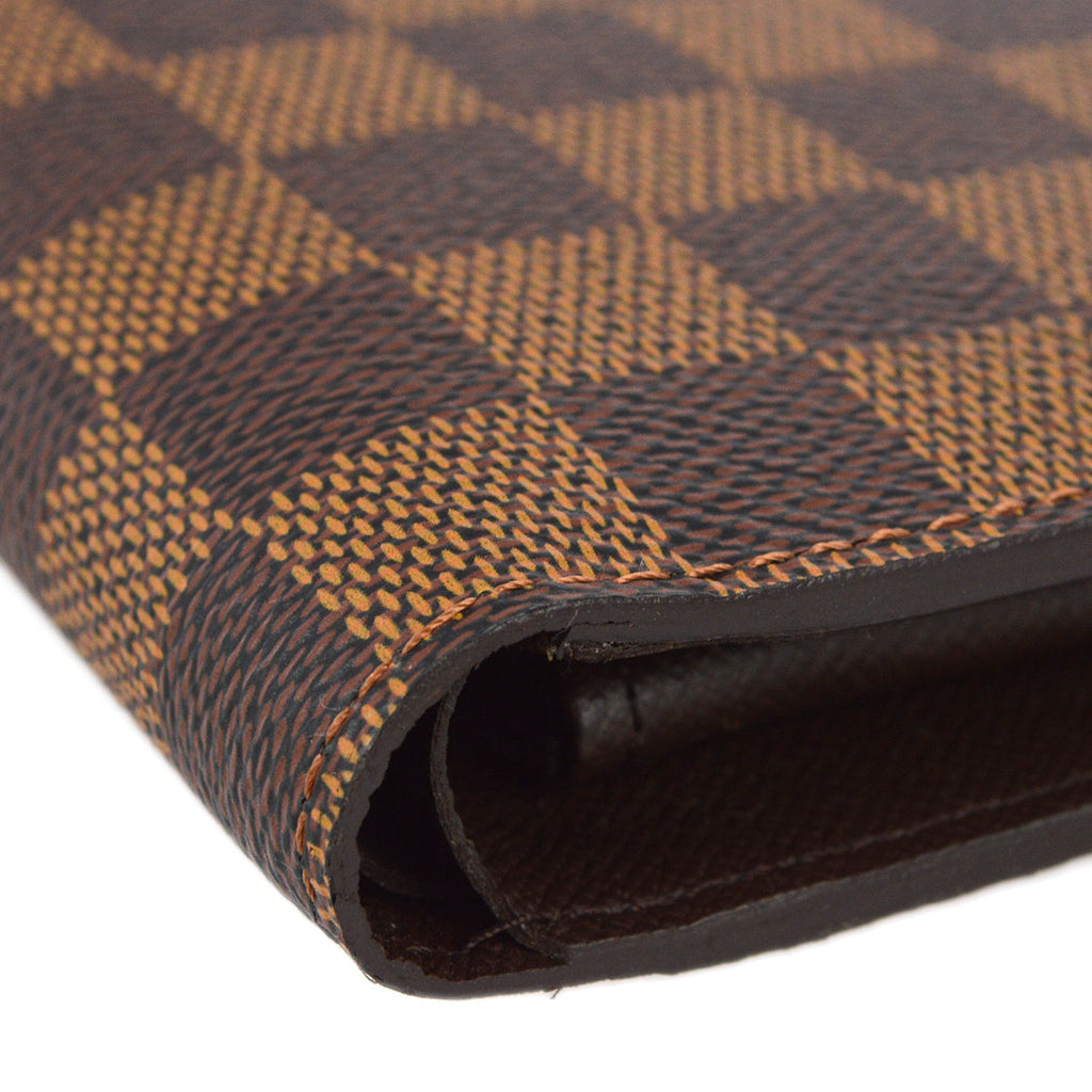 Louis Vuitton 2005 Damier Porte Billet Cartes Credit Monnaie Wallet N61665