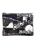 CHANEL Reissue 2.55 O Case Pouch Quilted Printed Jersey Medium