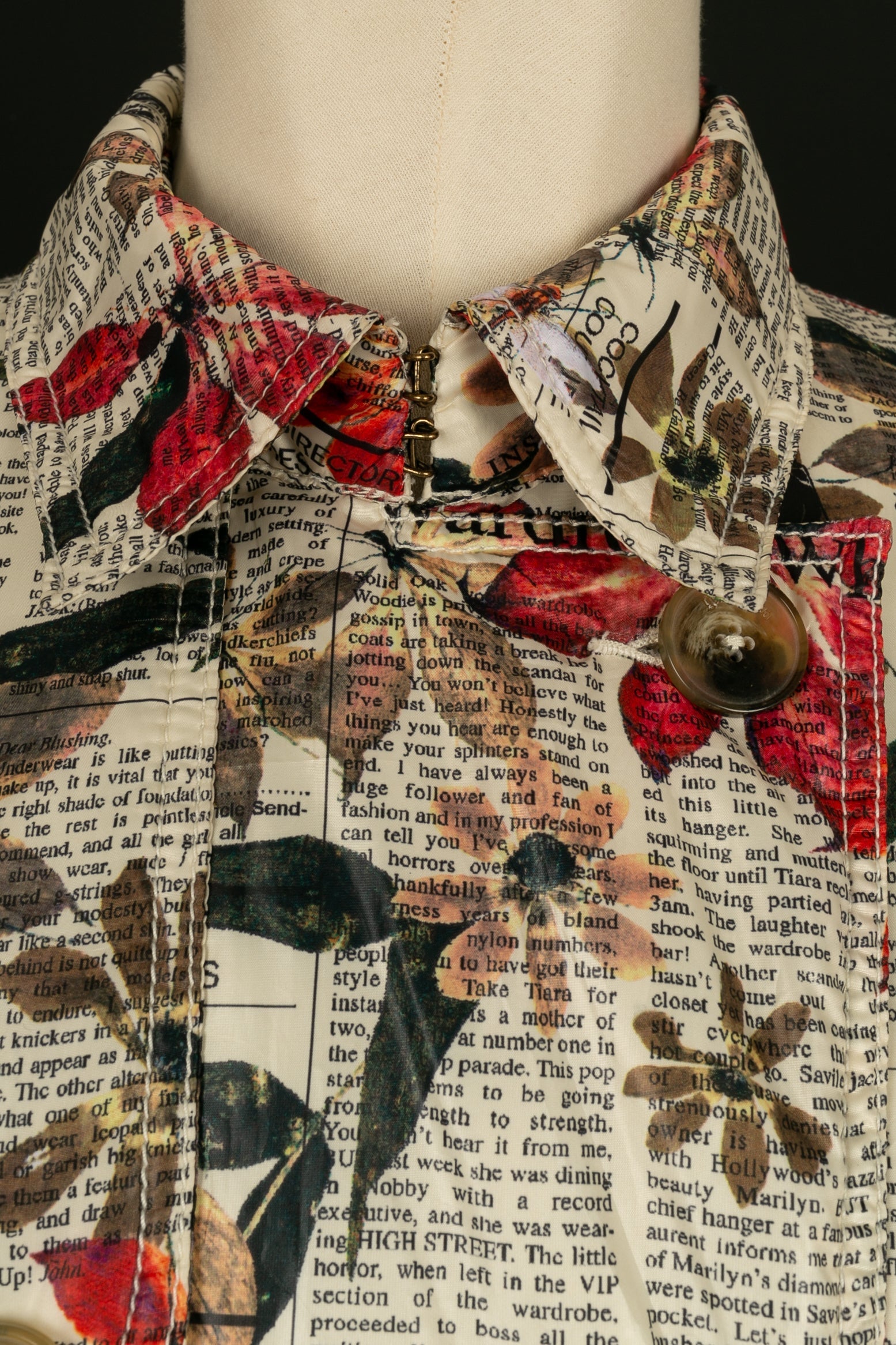 Manteau Trench John Galliano
