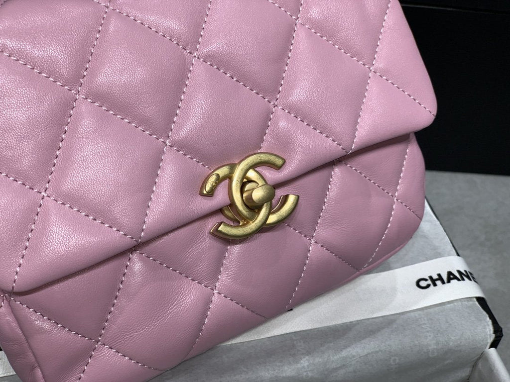 CHLMini GlamIap Bag Gold-Tone Metal PiNike Bag For Women 13cm/5in