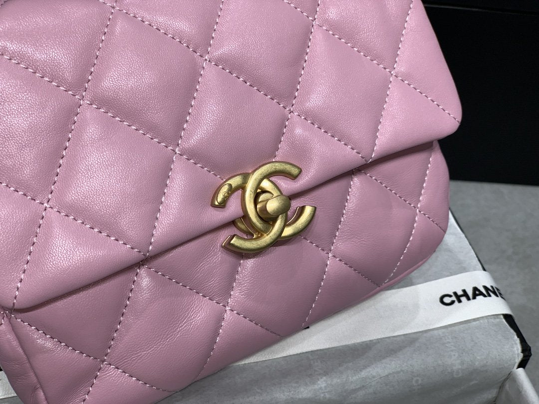 CHLMini GlamIap Bag Gold-Tone Metal PiNike Bag For Women 13cm/5in