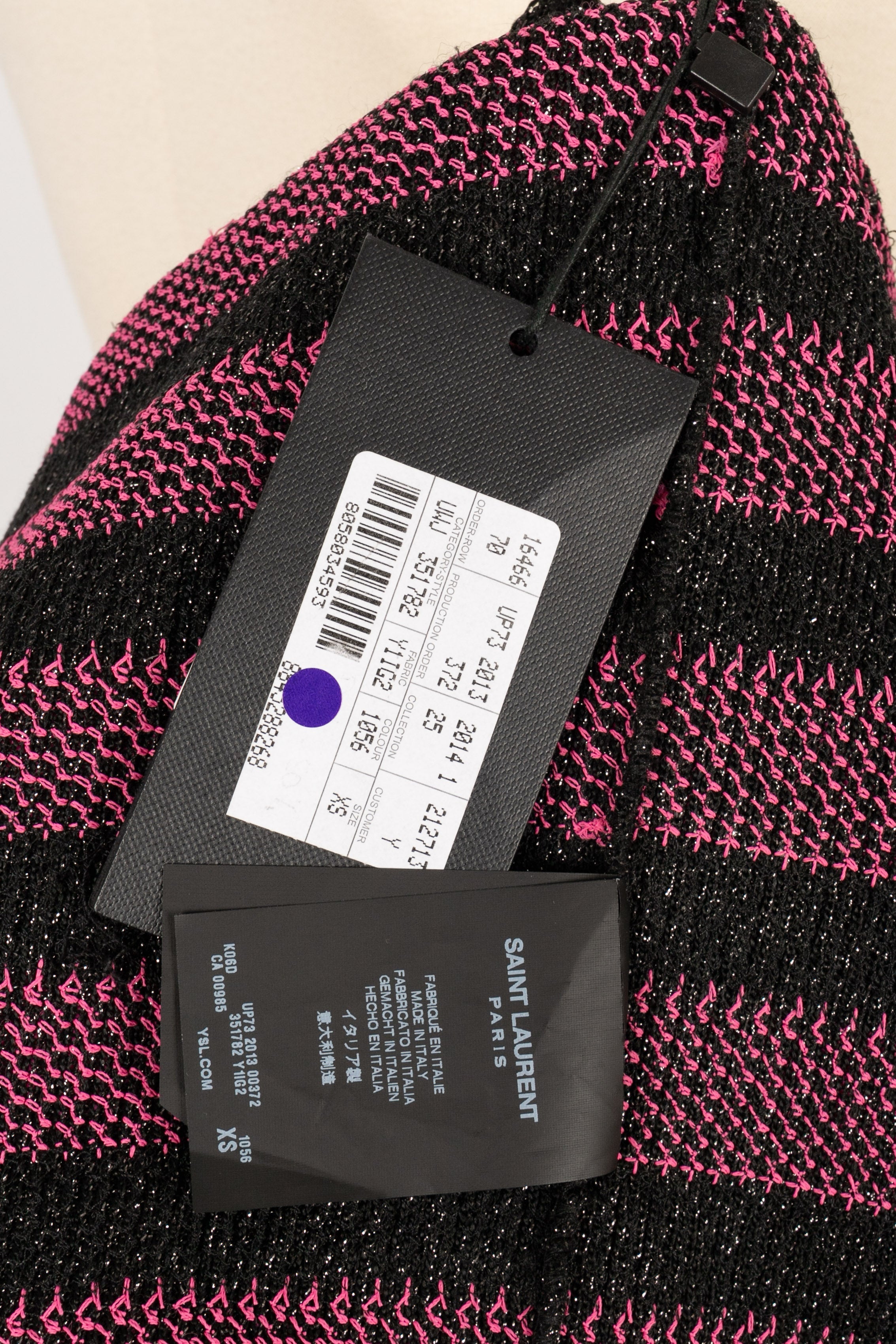 Haut bustier ÃƒÆ’Ã‚Â  paillettes Yves Saint Laurent