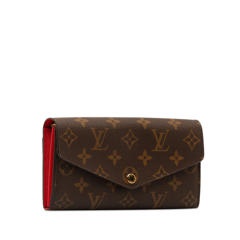Louis Vuitton Monogram Portefolio Sarah Long Wallet M62236 Brown