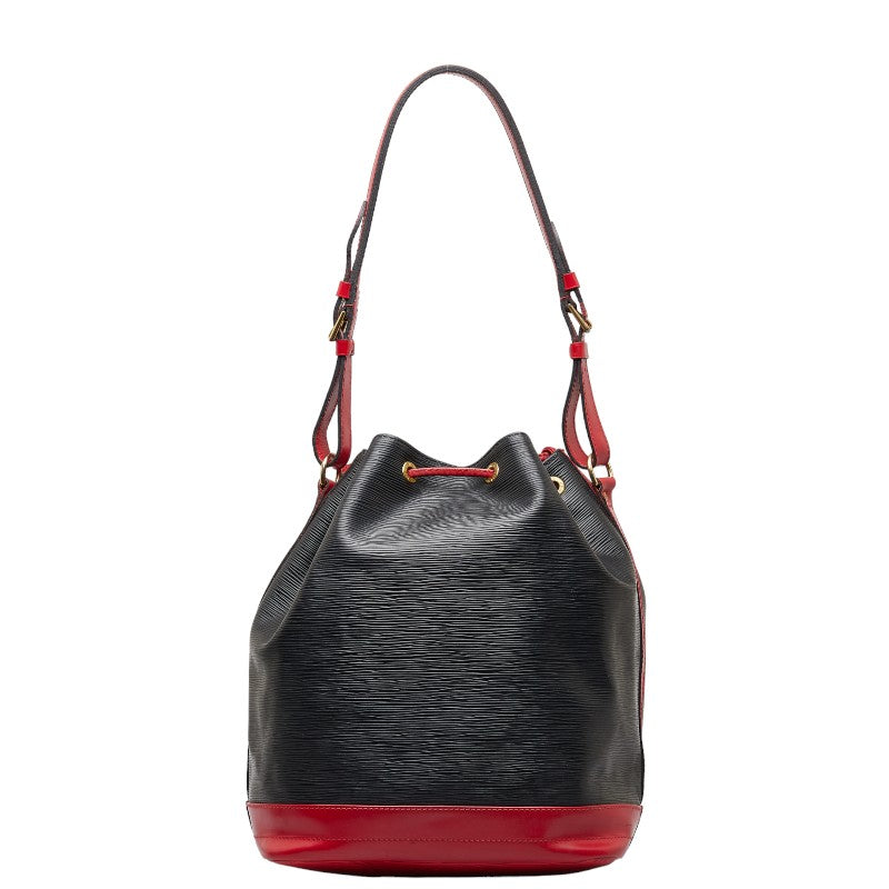 Louis Vuitton Epi Shoulder Bag M44017 Noir Castilian Red Black Leather  Louis Vuitton
