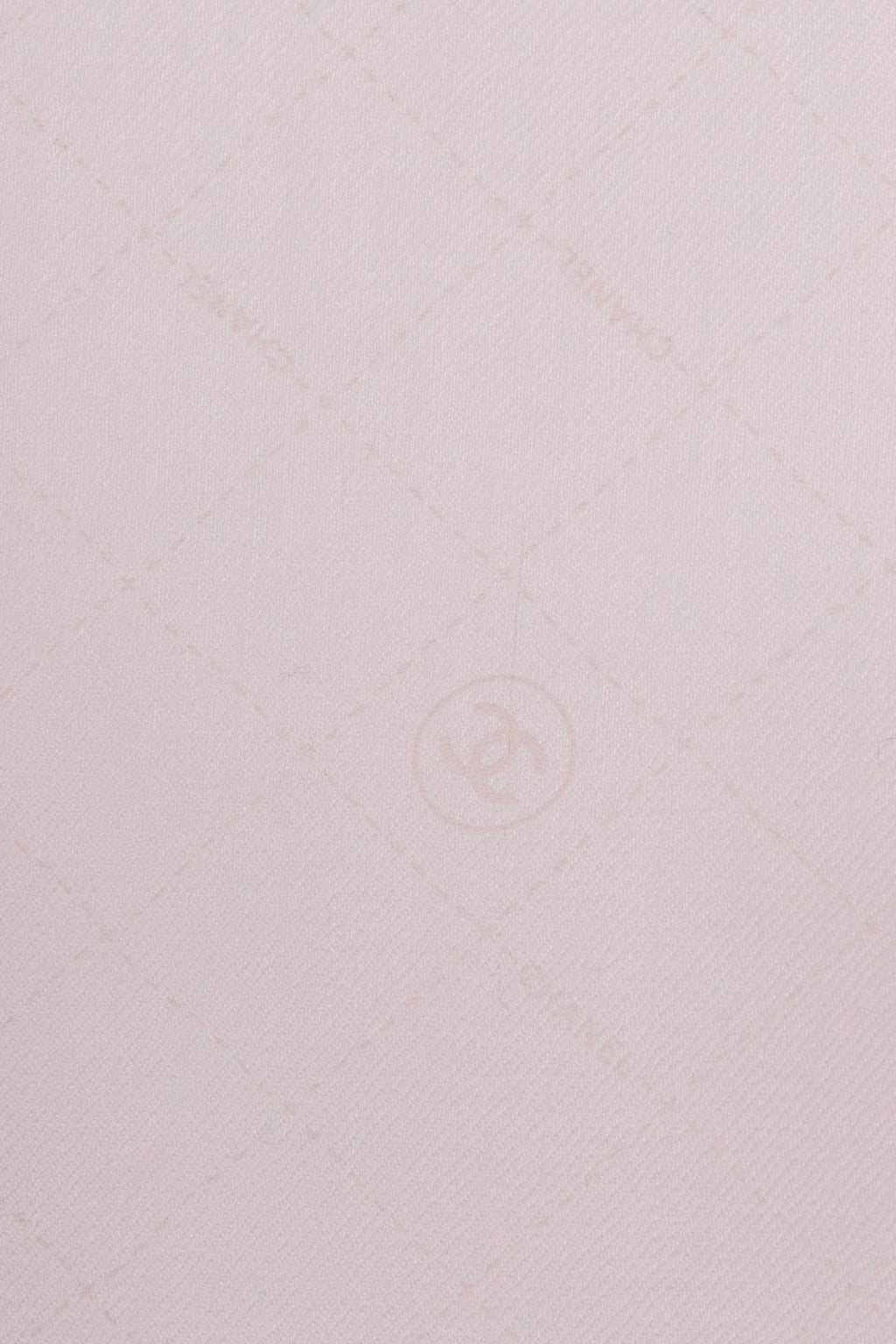 Etole en cachemire rose Chanel