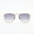 Louis Vuitton Z0203U Compilation Pilot Sun Glasses PVC x Metal Ivory 5815