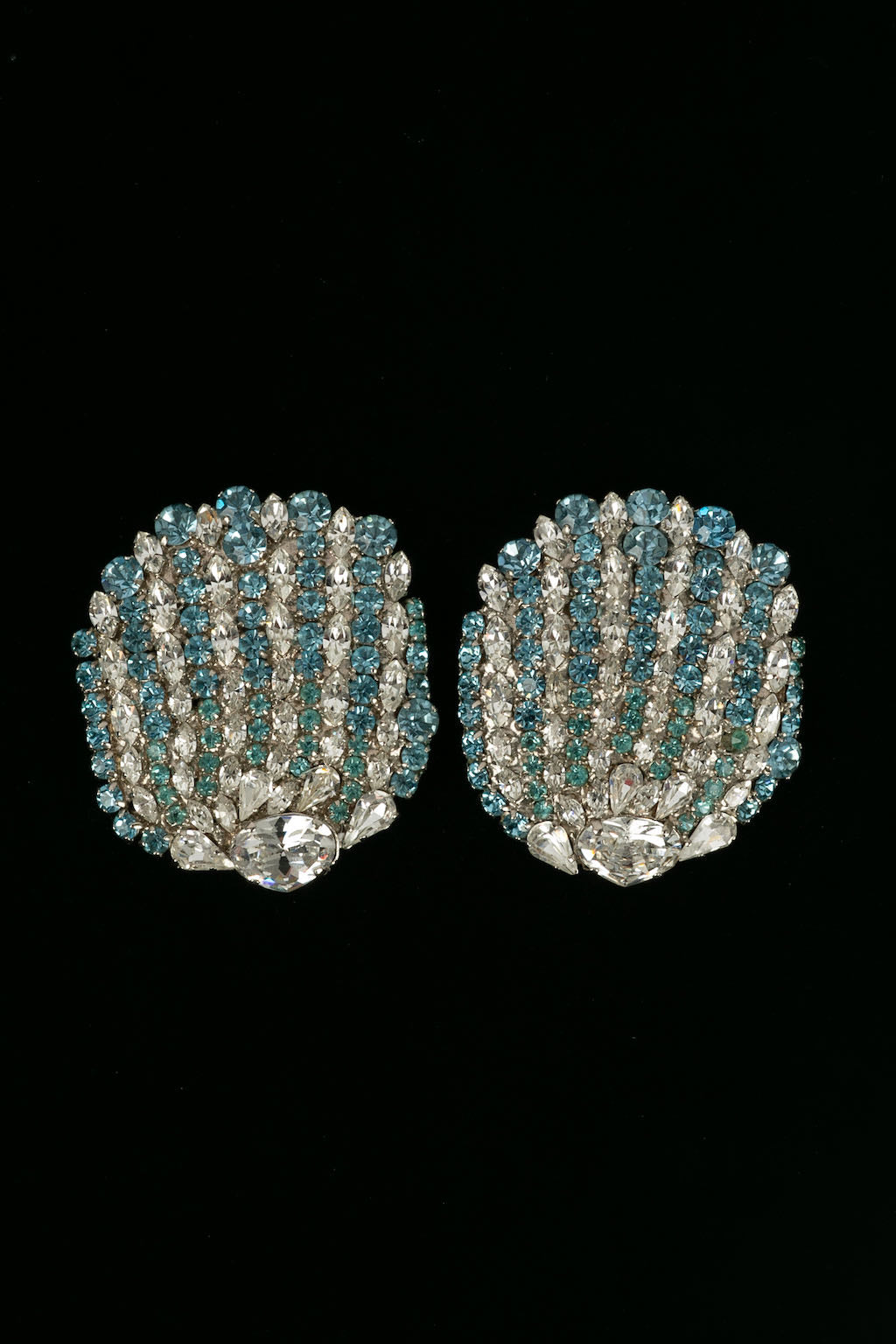 Boucles d'oreilles en mÃƒÆ’Ã‚Â©tal argentÃƒÆ’Ã‚Â© Yves Saint Laurent
