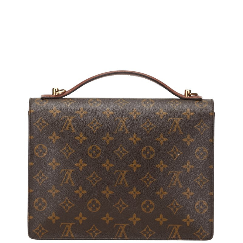 Louis Vuitton Monogram Montserrat 26 Handbag M51187 Brown PVC Leather  Louis Vuitton