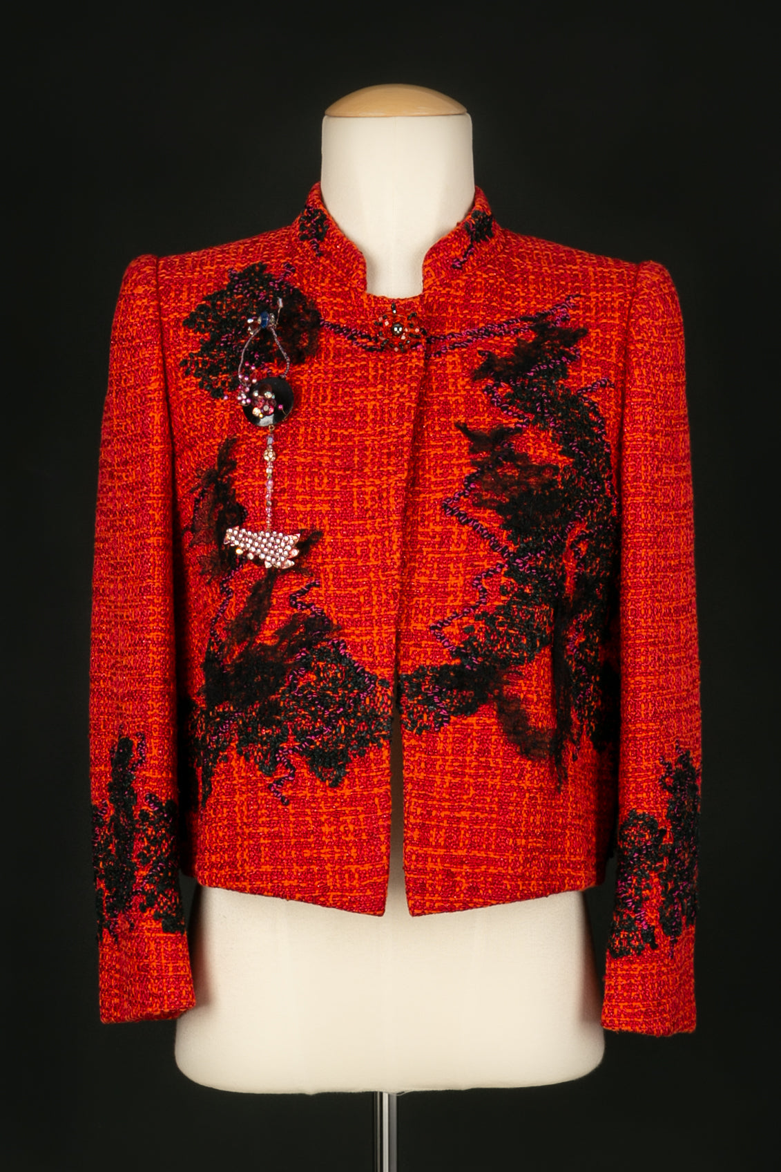 Veste Haute Couture Christian Lacroix Printemps 1997