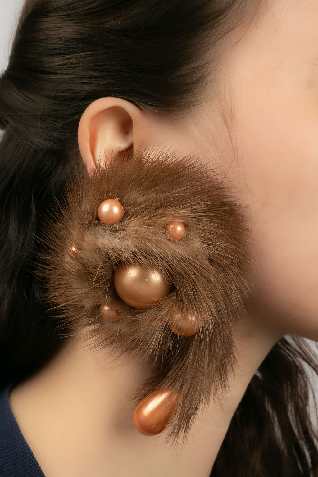 Boucles d'oreilles Thierry Mugler 80's
