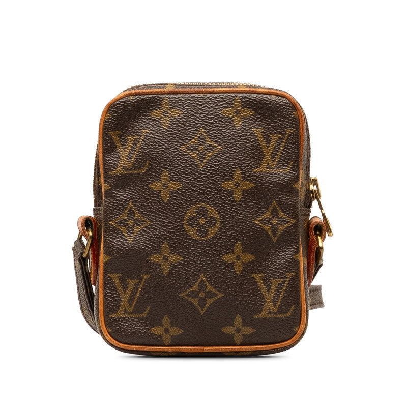 Louis Vuitton Monogram Mini Danube Shoulder Bag M45268 Brown PVC Leather  Louis Vuitton