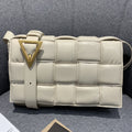 BV Padded Cassette Bag For Women 10.2in/26cm In Chalk 591970VCQR19143