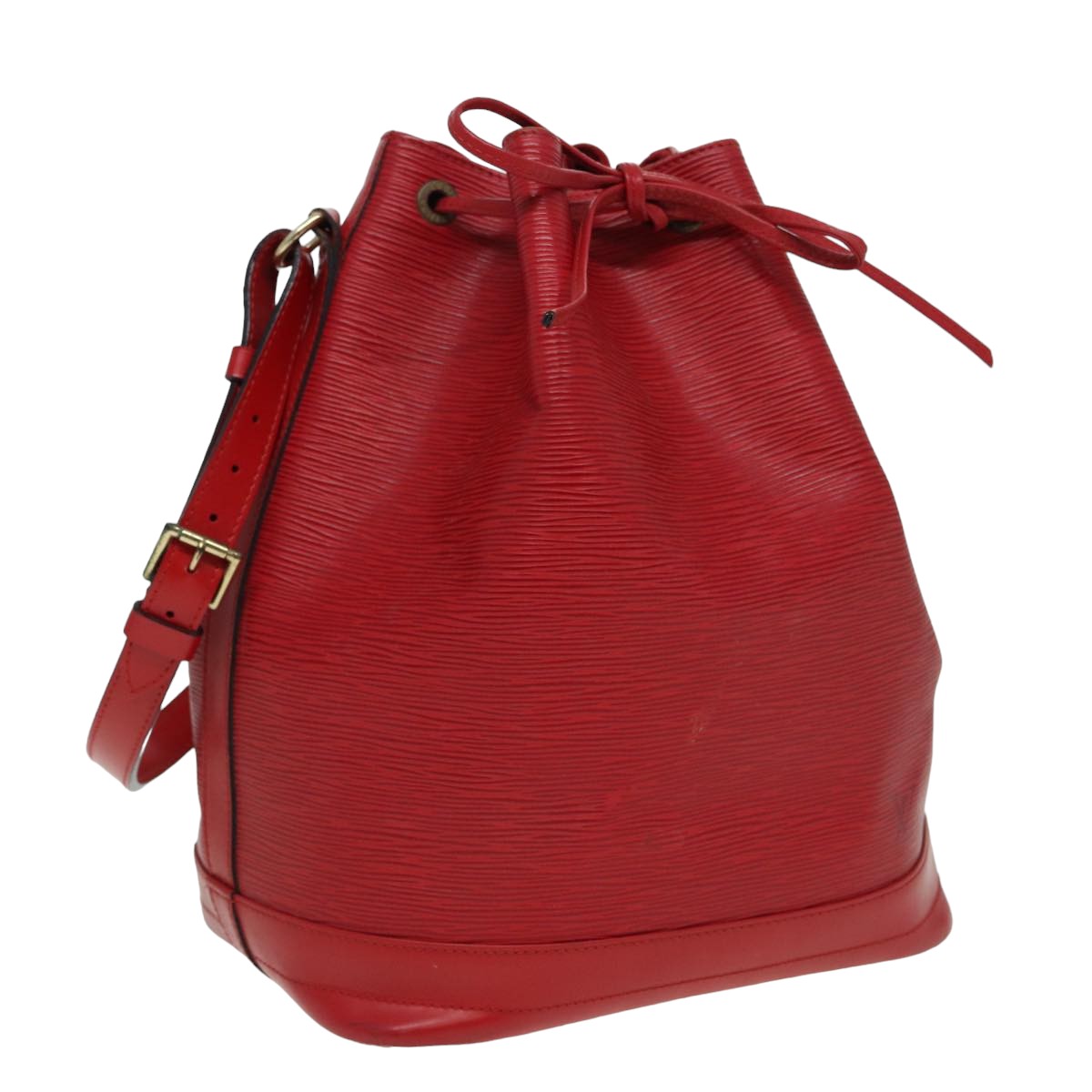 Louis Vuitton Epi Noe Shoulder Bag Red