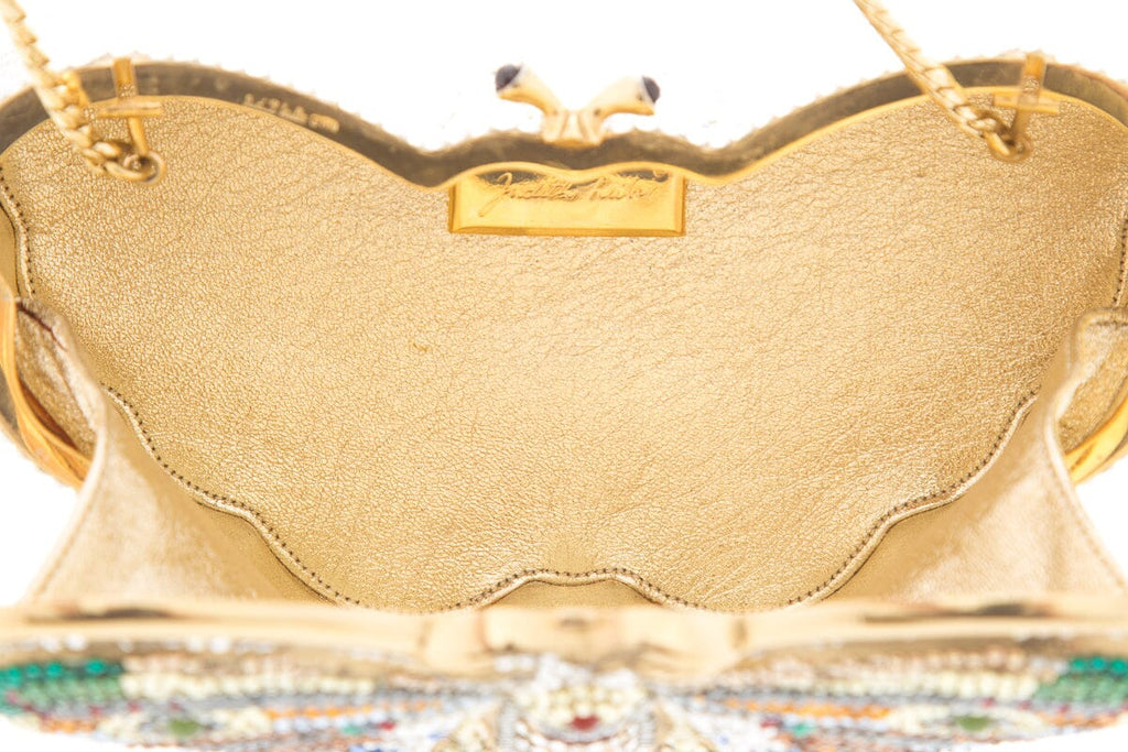 Judith Lieber Vintage Crystal Butterfly Clutch
