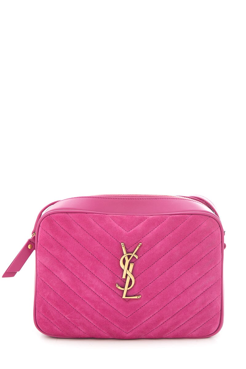 Saint Laurent  Quilted Lou Camera Cross-Body Bag