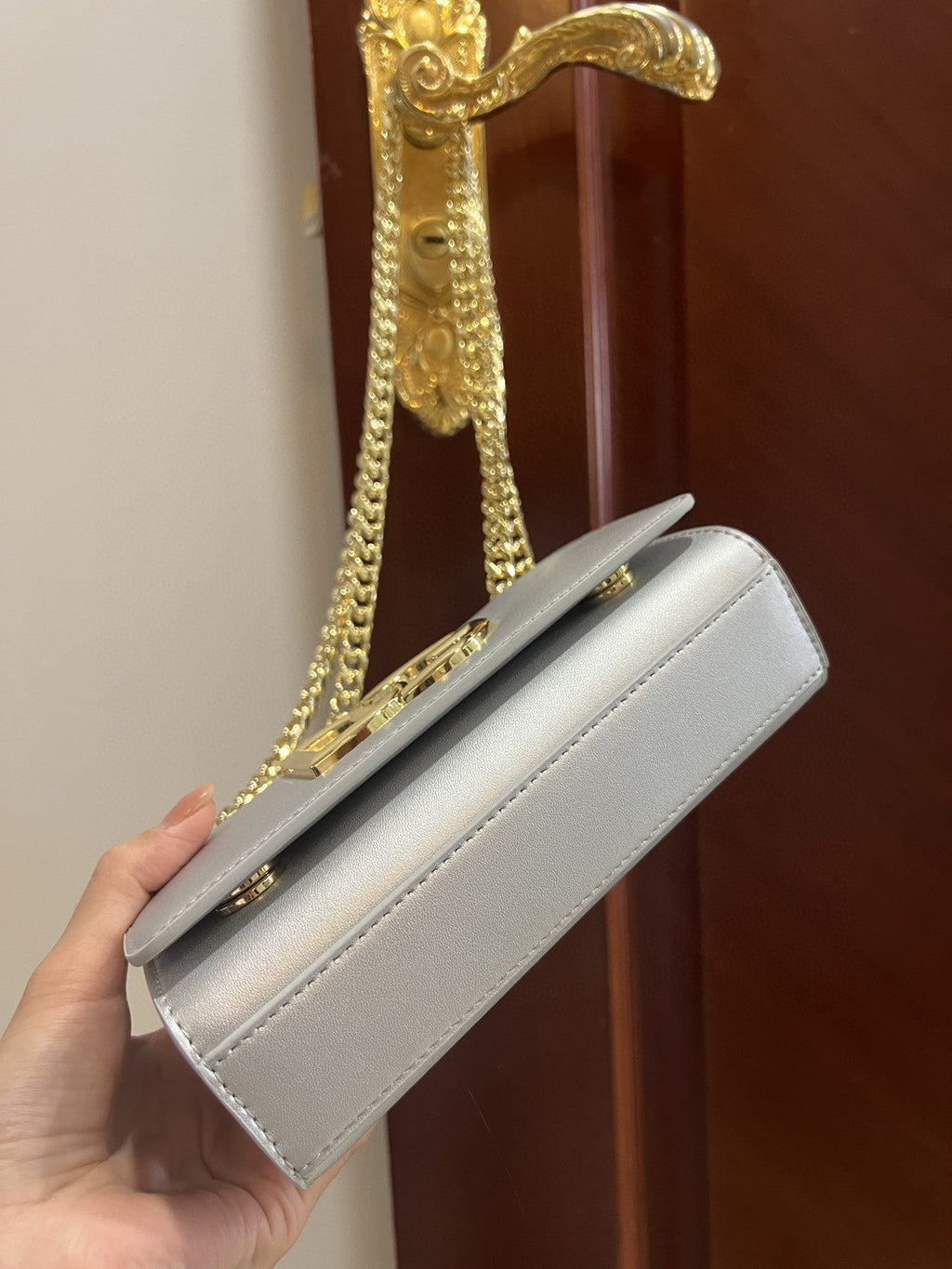 GLAMI Polished 3.5 Phone Bag Silver For Women 7.3in/19cm GLAMI