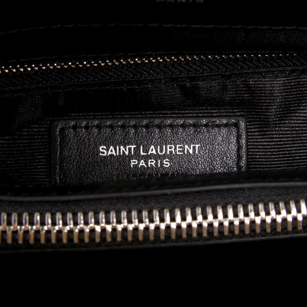 YSSL Loulou Small Chain Bag In Matelassé "Y" Black For Women 9.8in/23cm YSL 494699DV7261000