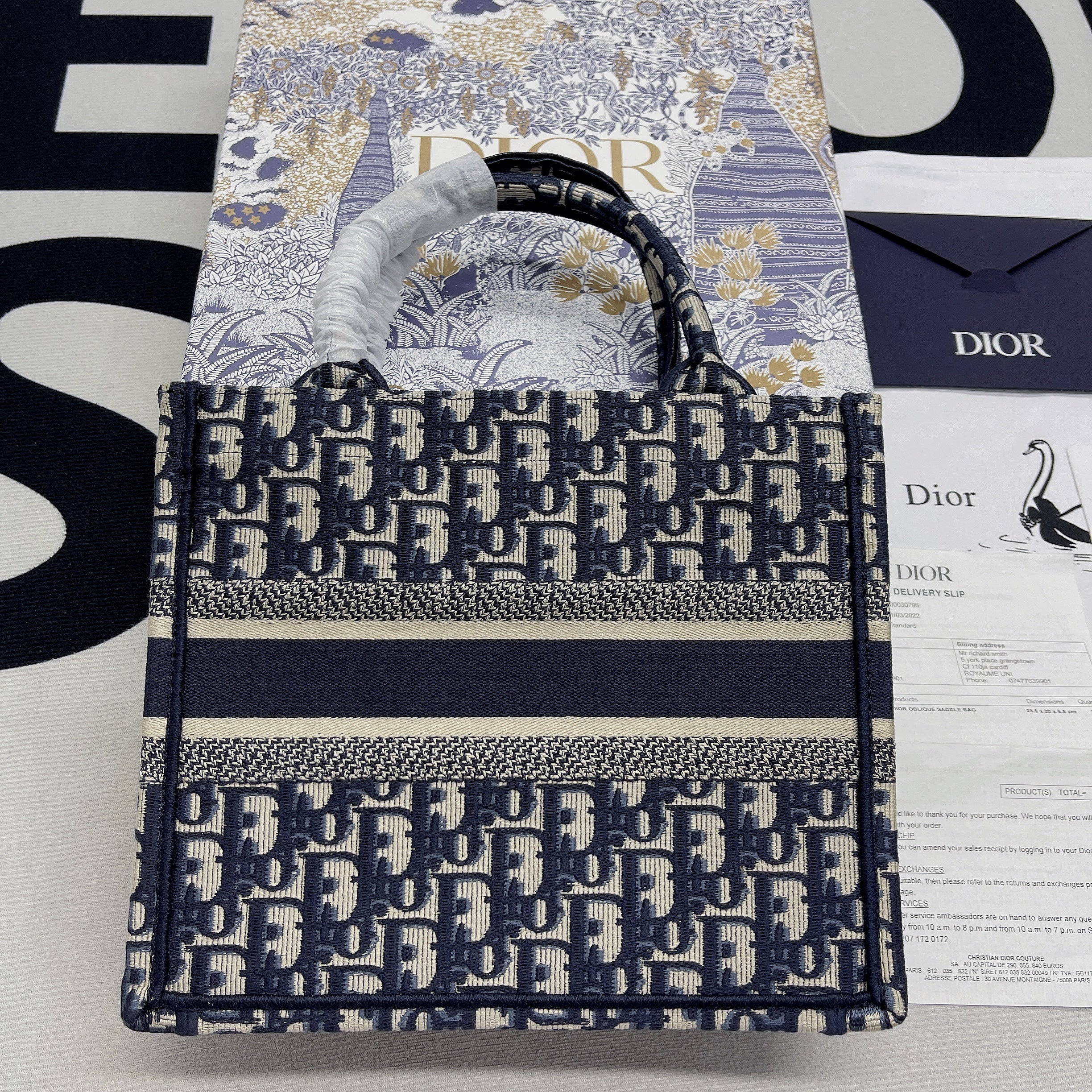 GLAMI Small Book Tote Blue, For Women, WomenÃ¢â‚¬â„¢s Handbags 26.5cm/10.5in CD M1265ZRIW_M928