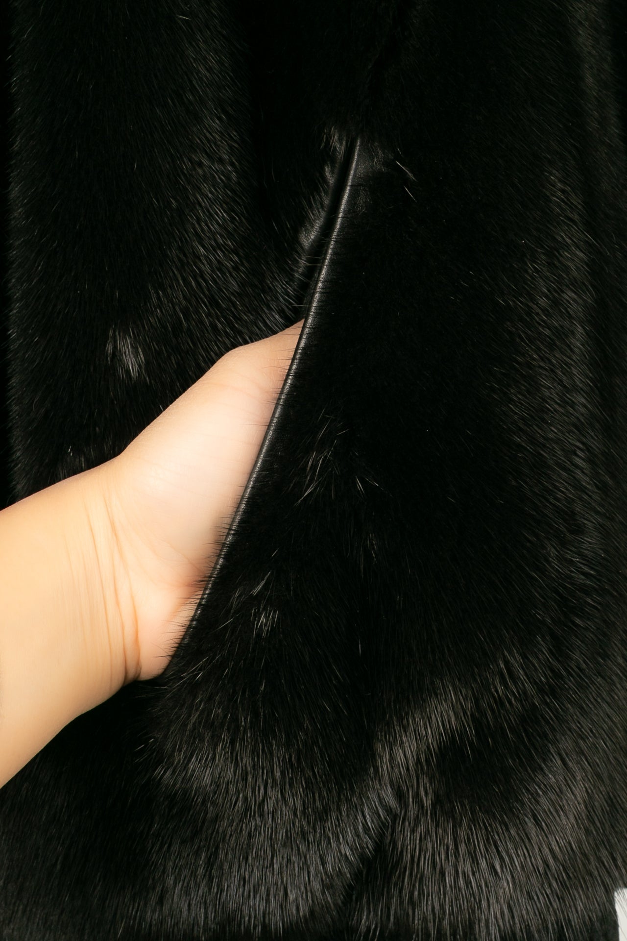 Veste en vison