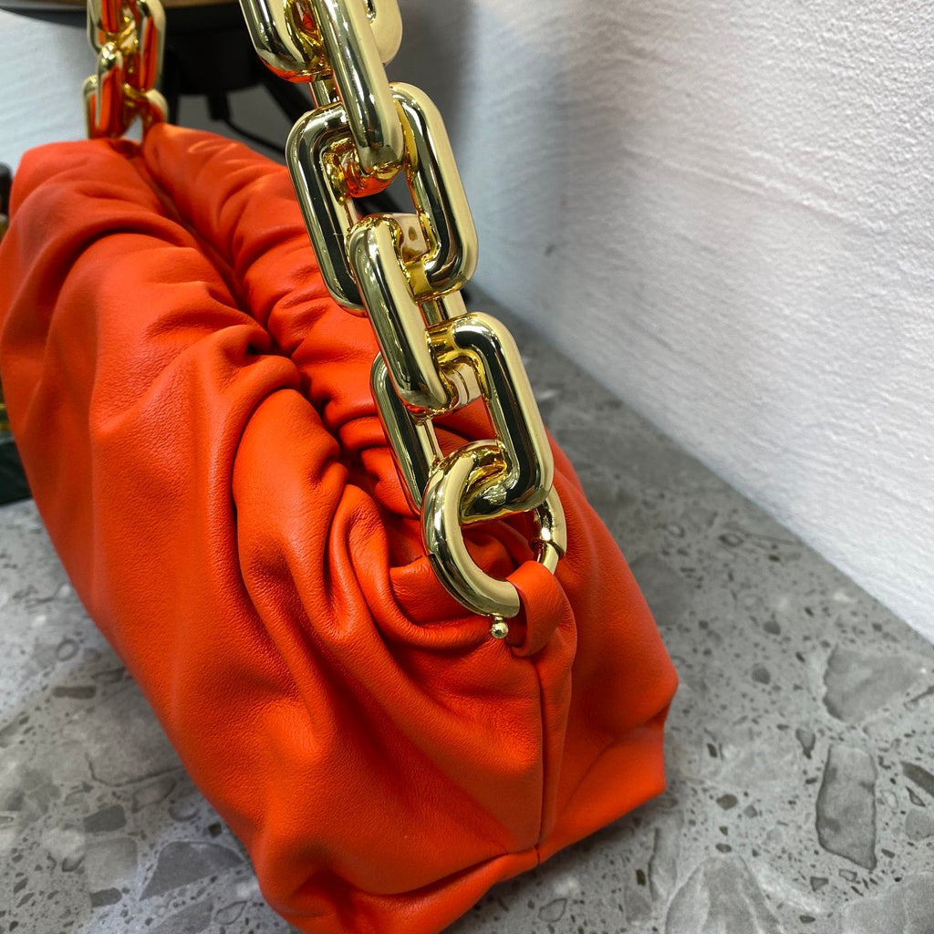 GLAMI Chain Pouch Orange, For Women, WomenÃƒÂ¢Ã¢â€šÂ¬Ã¢â€žÂ¢s Bags 12.2in/31cm