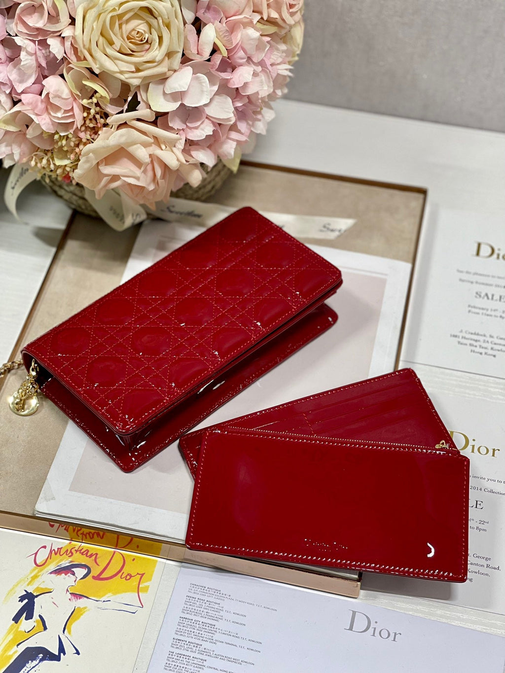 GLAMI Lady Pouch Red, For Women, WomenÃ¢â‚¬â„¢s Handbags 8.5in/21.5cm CD S0204OVRB_M323