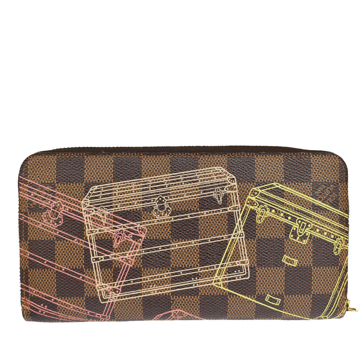 Louis Vuitton Zippy  Canvas Wallet  ()