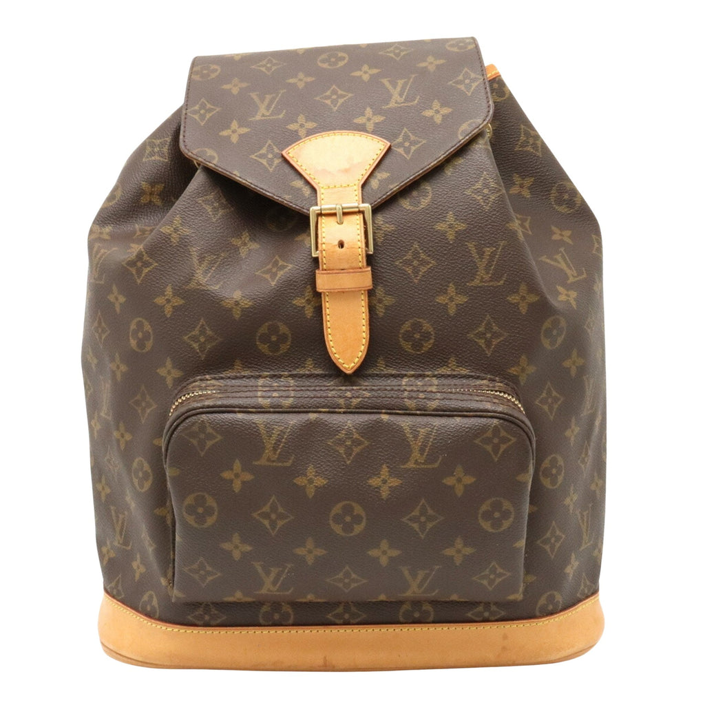 Louis Vuitton Montsouris  Canvas Backpack Bag ()