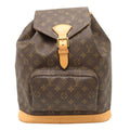 Louis Vuitton Montsouris  Canvas Backpack Bag ()