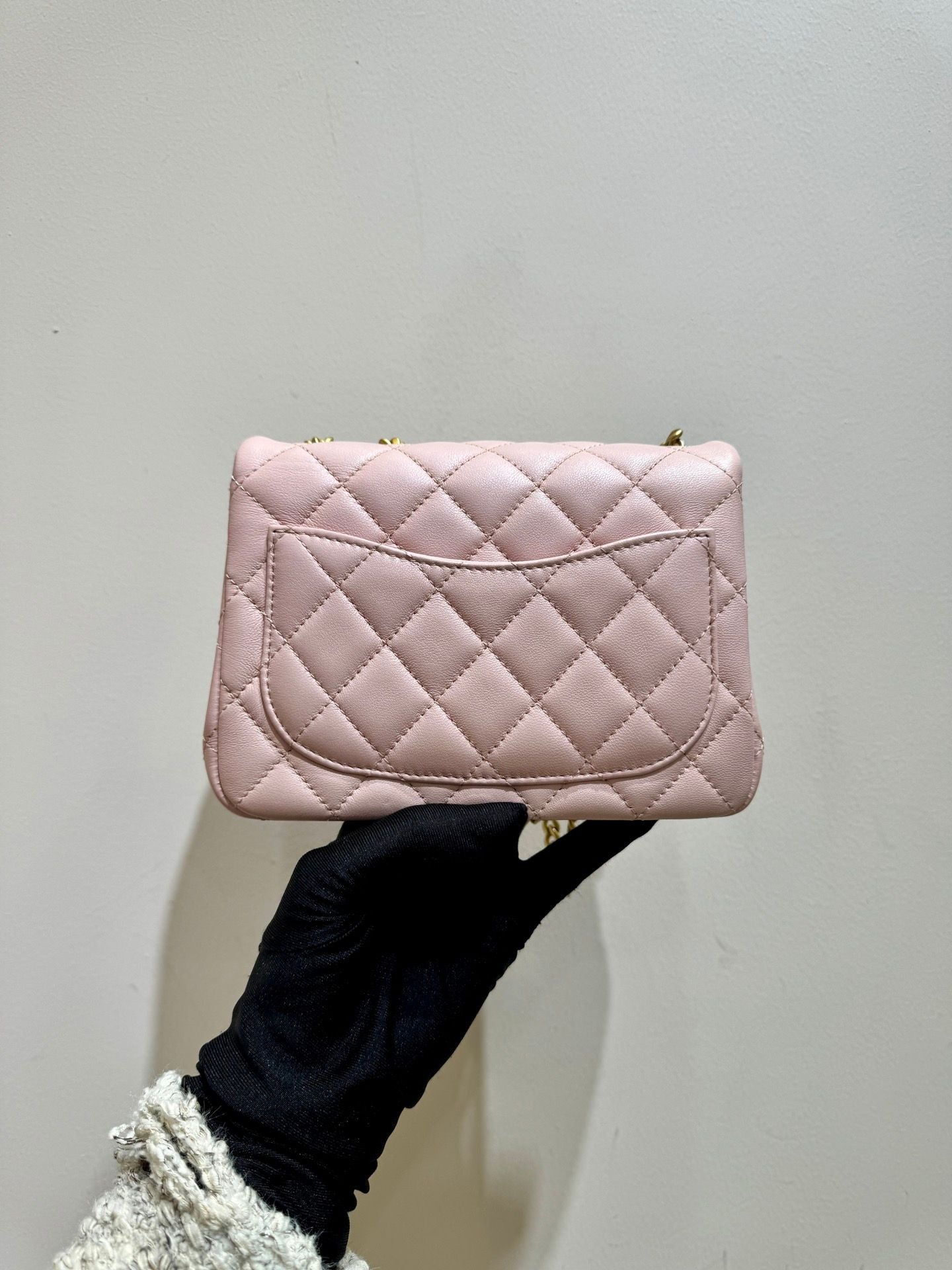 Preloved Chanel Bag Full Set Pink 110127
